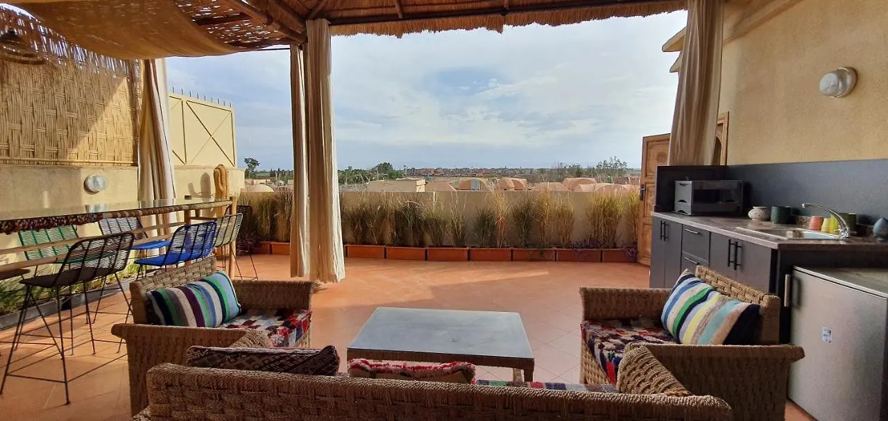 Appartement Maison Mamdy Rooftop Marrakesh Maroc